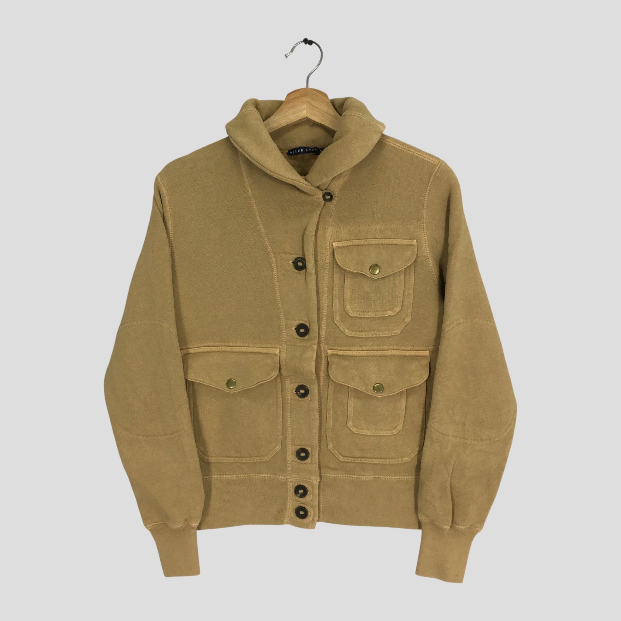 Polo Ralph Lauren Vintage Polo Ralph Lauren Brown Cotton Jacket - 260 Size US S / EU 44-46 / 1 - 1 Thumbnail