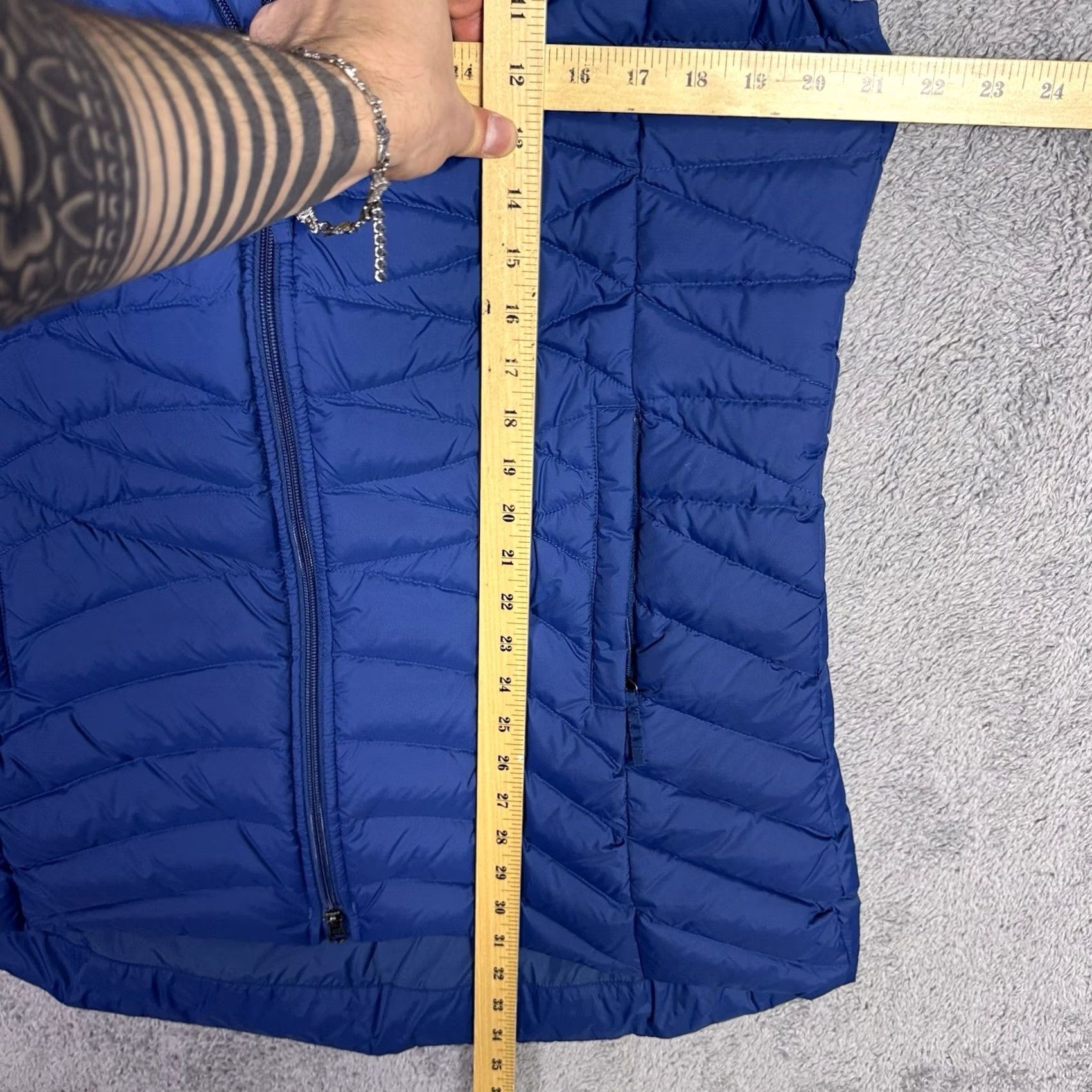Duluth Trading Company Duluth Trading Vest Women L Down Quilted Puffer Long Cordura Cold Faithful Tunic vest Size L / US 10 / IT 46 - 7 Thumbnail