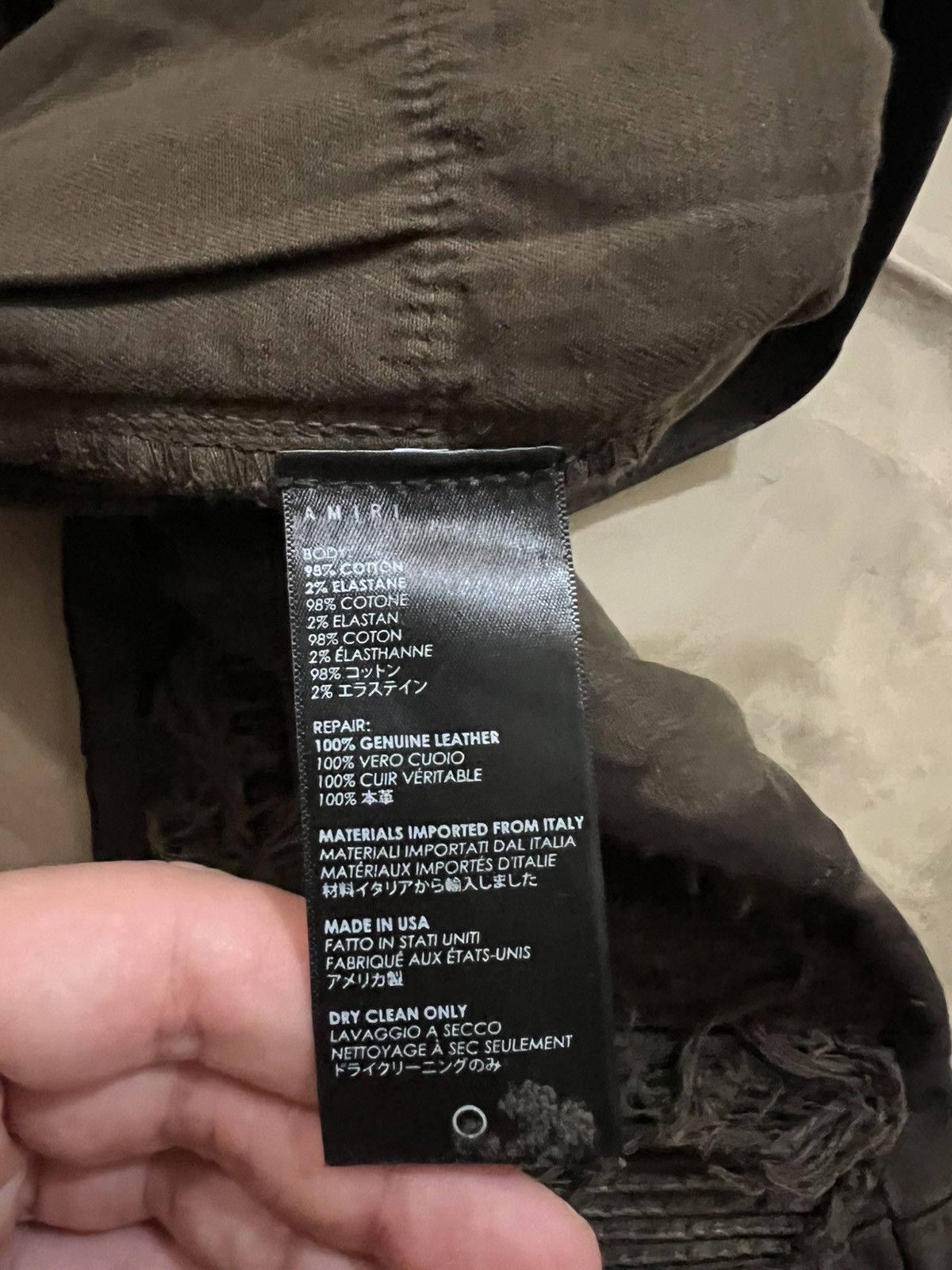 Amiri Amiri mx1 skinny distressed brown size 34 Size US 34 / EU 50 - 7 Thumbnail