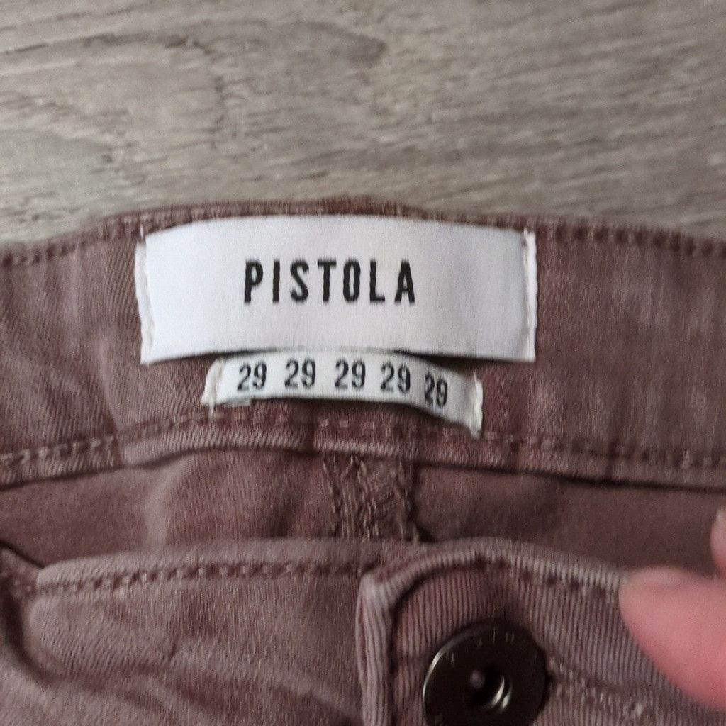 Pistola Pistola Topanga Cargo Zipper Muave Jeans Size 29 Size 29" - 6 Thumbnail
