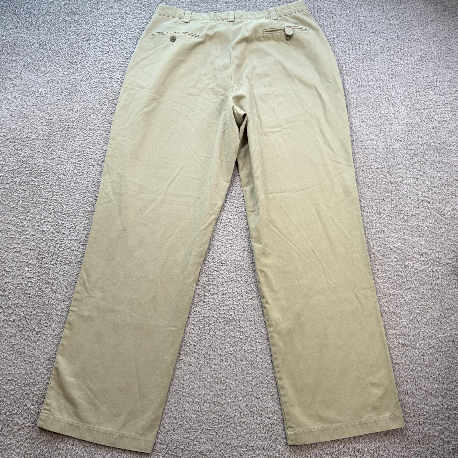 Tommy Hilfiger Vintage 90s Tommy Hilfiger Khaki Chino Pants Mens 36x32 Size US 36 / EU 52 - 2 Thumbnail