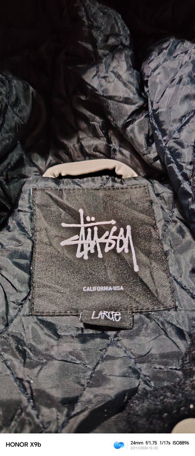 Stussy 💥Last Drop💥Vintage Stussy International Varsity Jacket Size US L / EU 52-54 / 3 - 3 Thumbnail