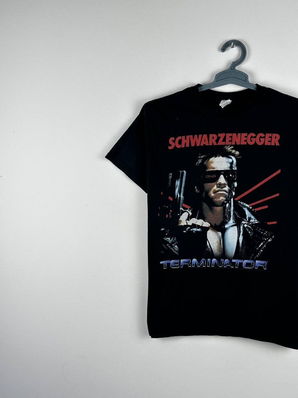 Universal Studios Vintage Terminator T2 Promo Movie T Shirt Size US M / EU 48-50 / 2 - 2 Thumbnail