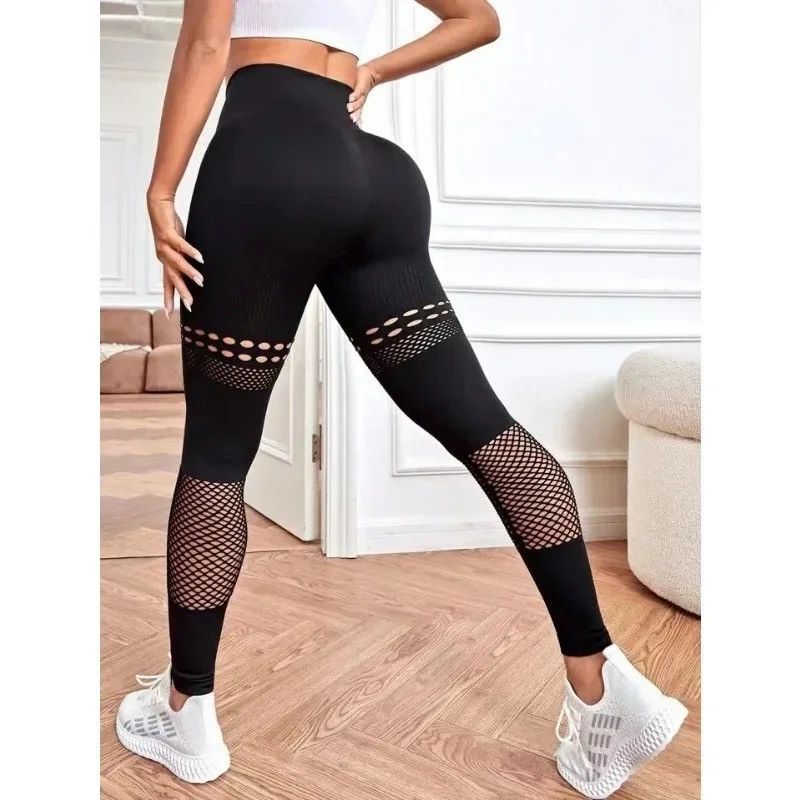 Seamless Butt Lift Leggings Sexy Hollow Out Leggings Women