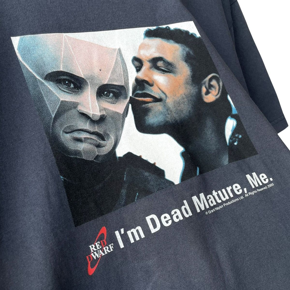 Vintage Red Dwarf British BBC Comedy Series Vintage 2000 Promo Tee Size US M / EU 48-50 / 2 - 4 Thumbnail