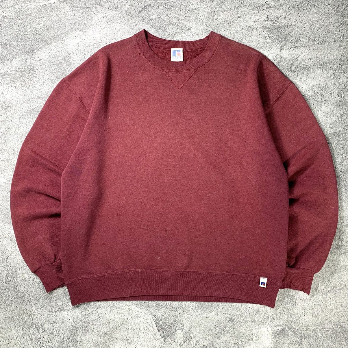 Russell Athletic × Vintage Vintage 90’s Russell Athletic Sweatshirt Size US L / EU 52-54 / 3 - 1 Thumbnail