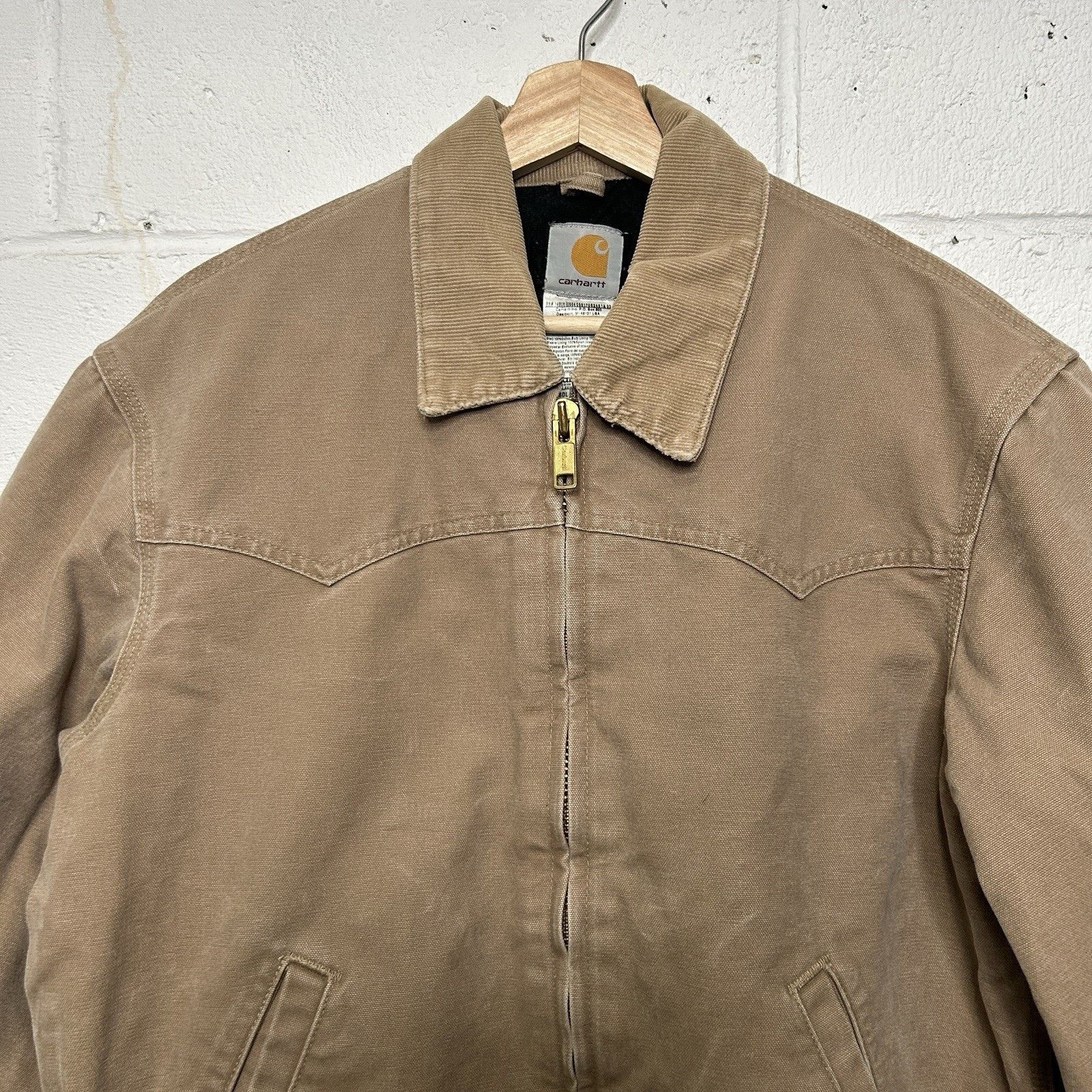 Carhartt Vintage Carhartt Quilted Santa Fe Jacket “Saddle” J14 SDL Size US M / EU 48-50 / 2 - 3 Thumbnail