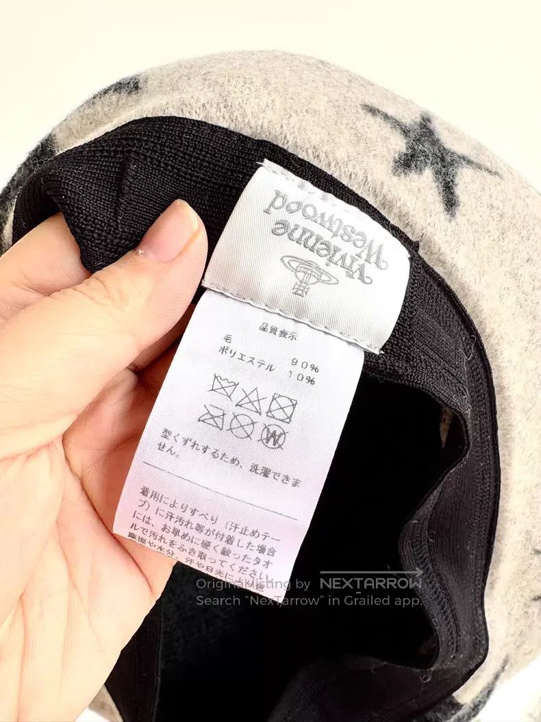 Vivienne Westwood Vivienne Westwood Vintage beige star Saturn beret Size ONE SIZE - 5 Thumbnail
