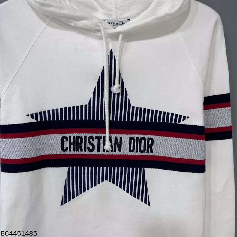 Dior Dior Embroidered Star Logo Hoodie-2506 Size US L / EU 52-54 / 3 - 5 Thumbnail