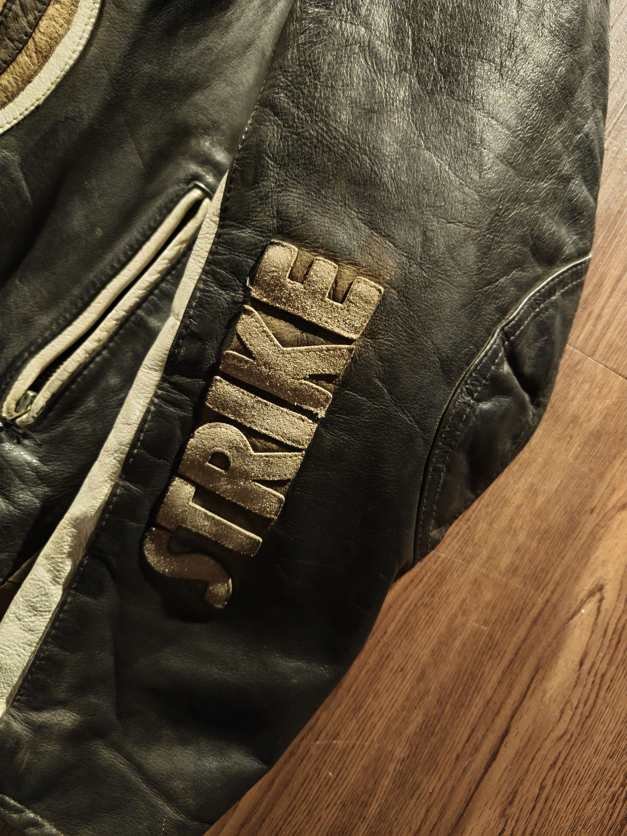Other Vintage Lucky Strike MOTO Racing Leather Jacket Size US XL / EU 56 / 4 - 4 Thumbnail
