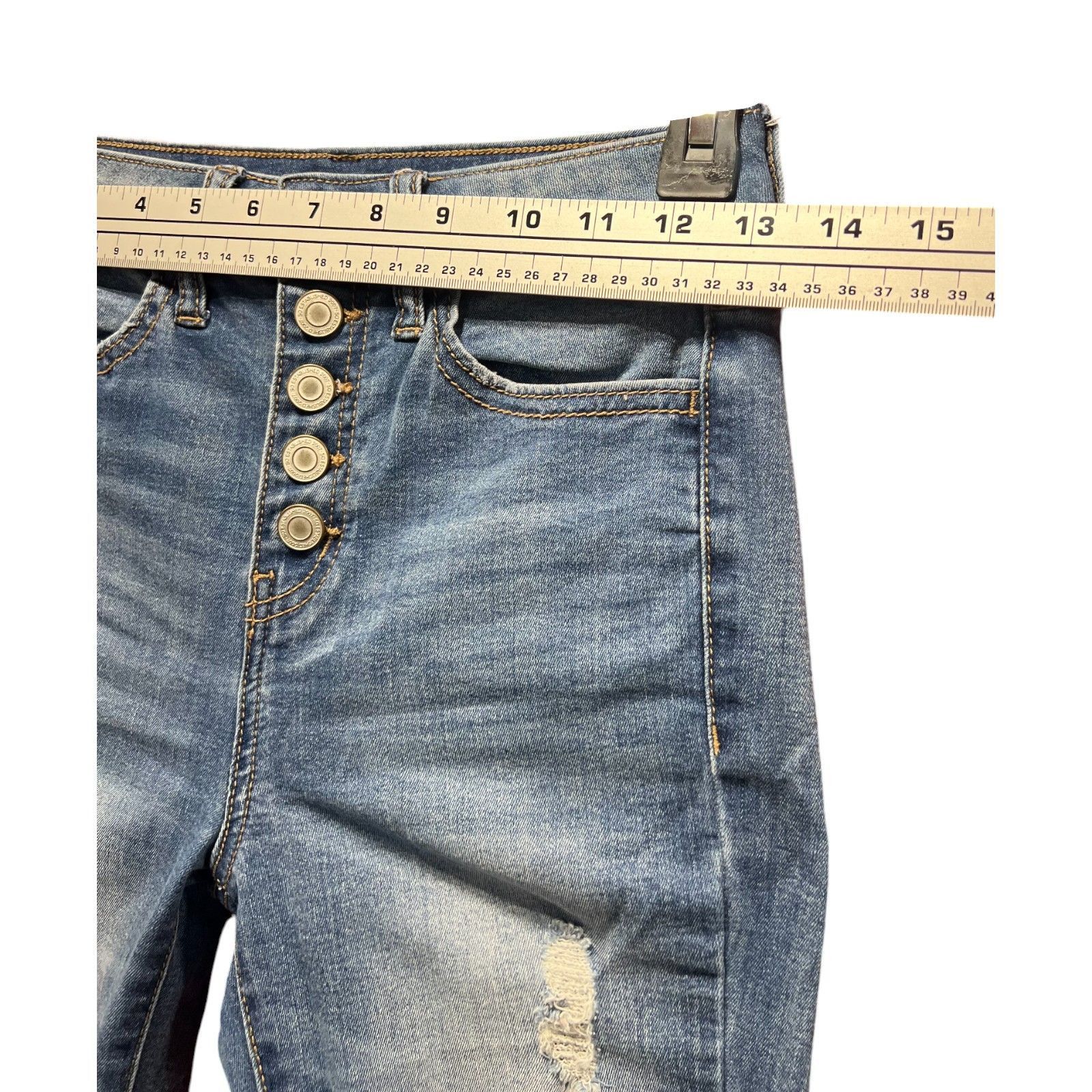 Other Ultimate - Women's High-Rise Ankle - Length Jeans - Blue - 0 Size 25" / US 0 / IT 36 - 3 Thumbnail