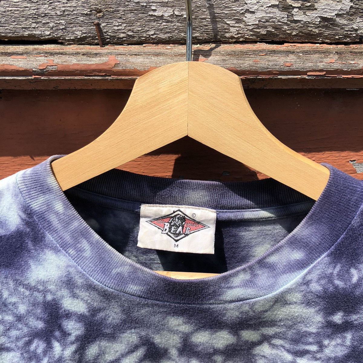 Vintage Vintage Bear Surfboards Tie Dye Tshirt Size US M / EU 48-50 / 2 - 7 Thumbnail