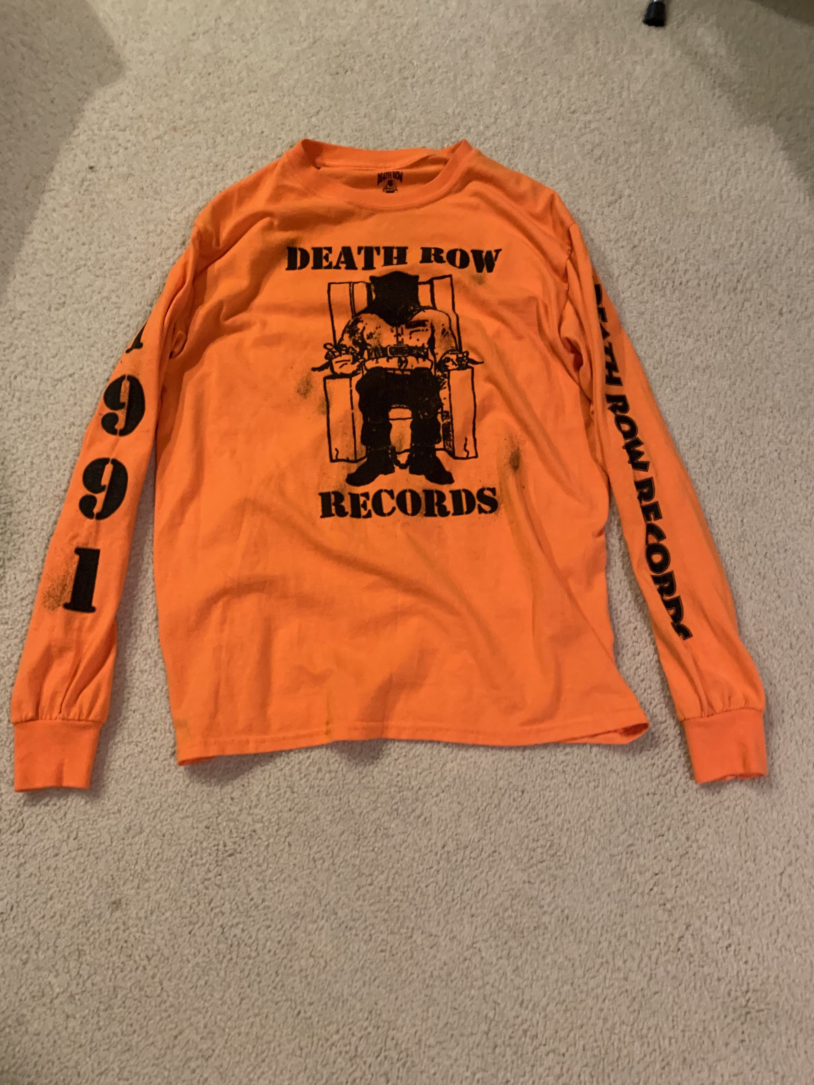 Death Row Records Death Row Records Longsleeve Size US M / EU 48-50 / 2 - 1 Thumbnail