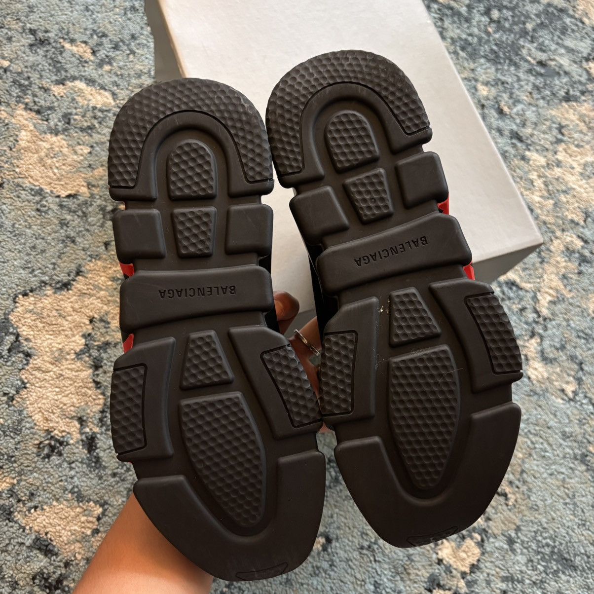 Balenciaga Balenciaga Speed 2.0 Graffiti Black Red Size 11 Worn Lightly Size US 11 / EU 44 - 5 Thumbnail