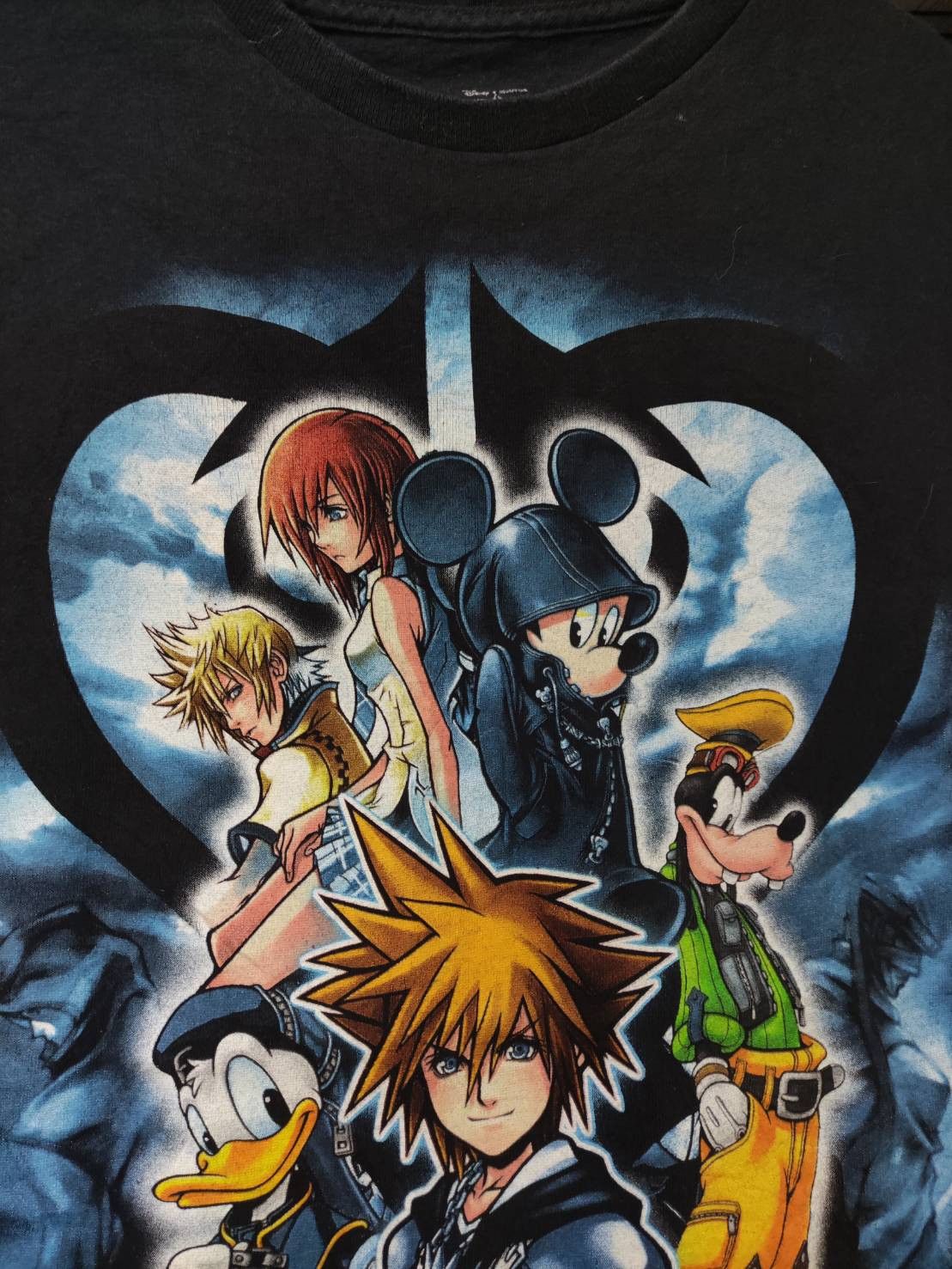 Disney Kingdom Hearts Disney Game Promo Big Print T-Shirt Size US L / EU 52-54 / 3 - 3 Thumbnail