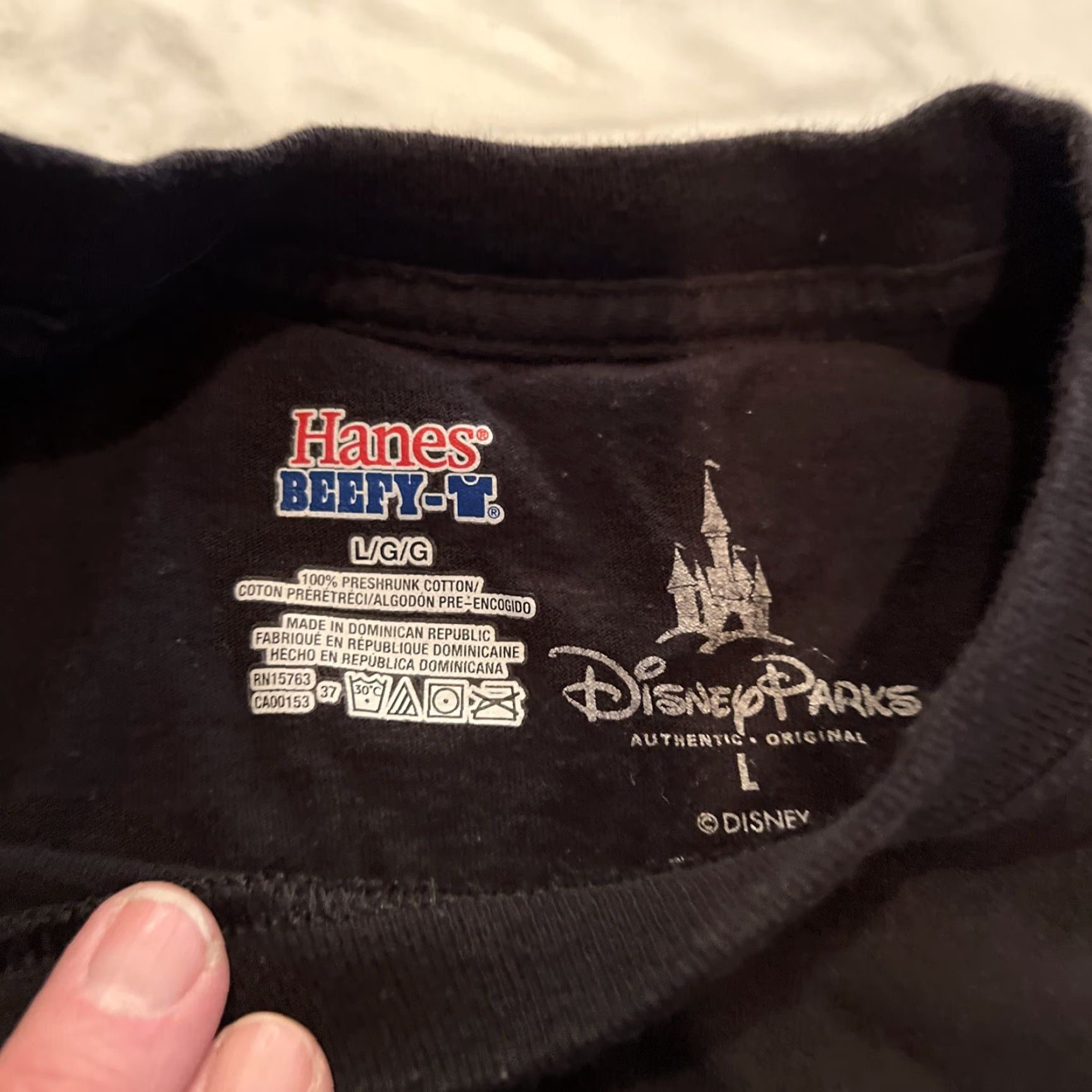Disney Disneyland Nightmare Before Christmas Shirt Mens L Black Christmas Jack Skellington Size US L / EU 52-54 / 3 - 4 Thumbnail