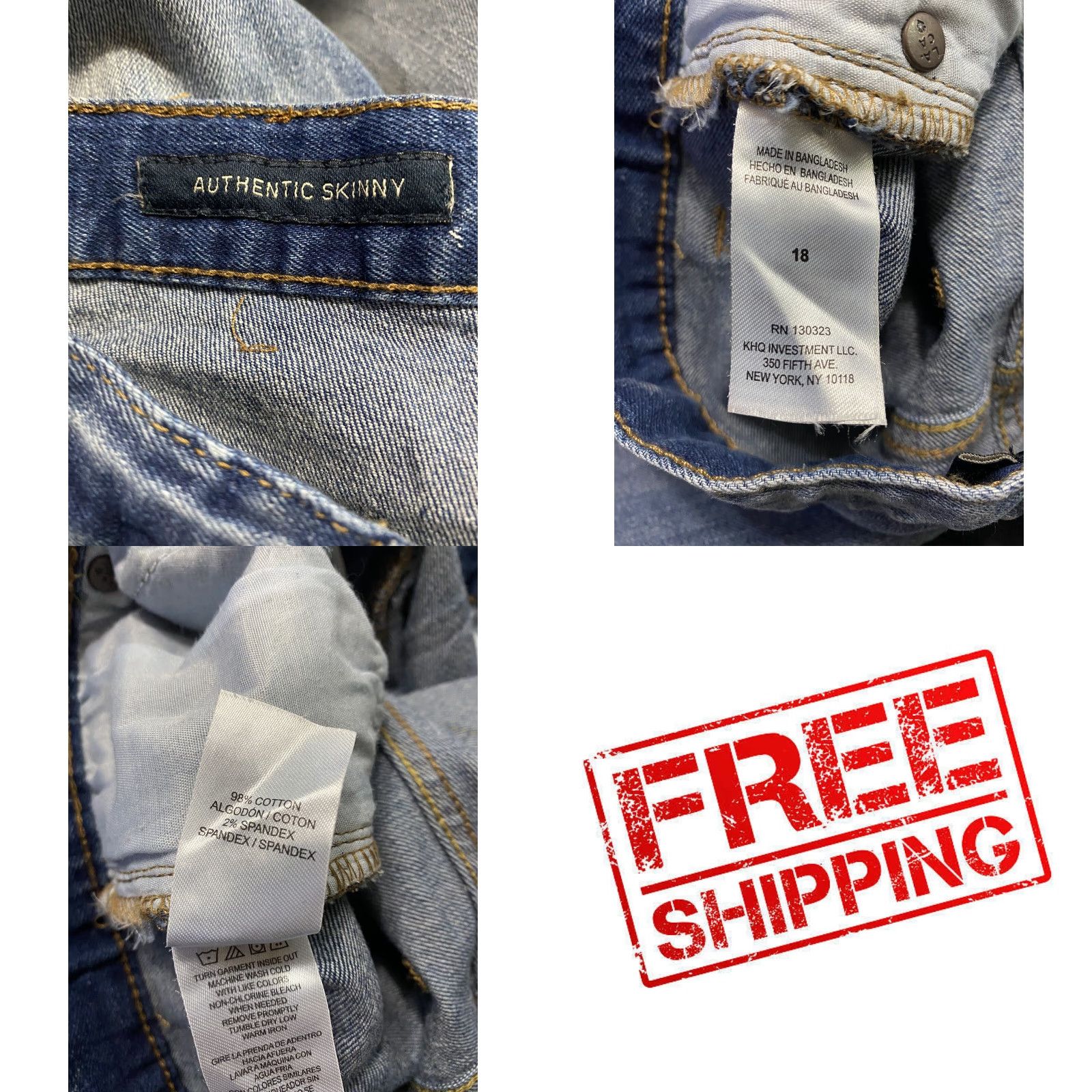 Lucky Brand VINTAGE? No. Size 28" / US 6 / IT 42 - 8 Thumbnail