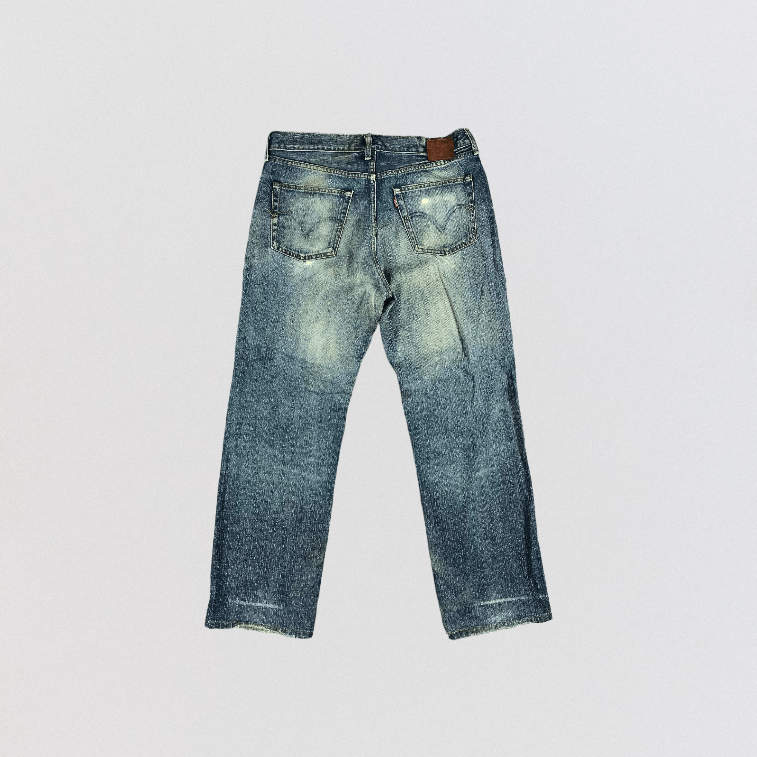 Levi's × Vintage Vintage 90s Blue Wash Levis 502 Jeans-JM2201 Size US 36 / EU 52 - 2 Thumbnail