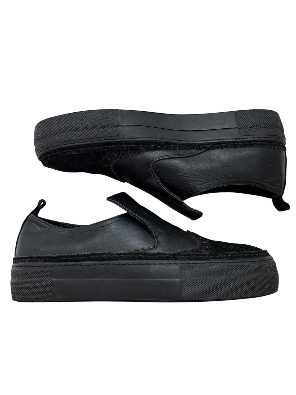 Ann Demeulemeester Platform Slip-On Shoes Size US 7 / IT 37 - 4 Thumbnail