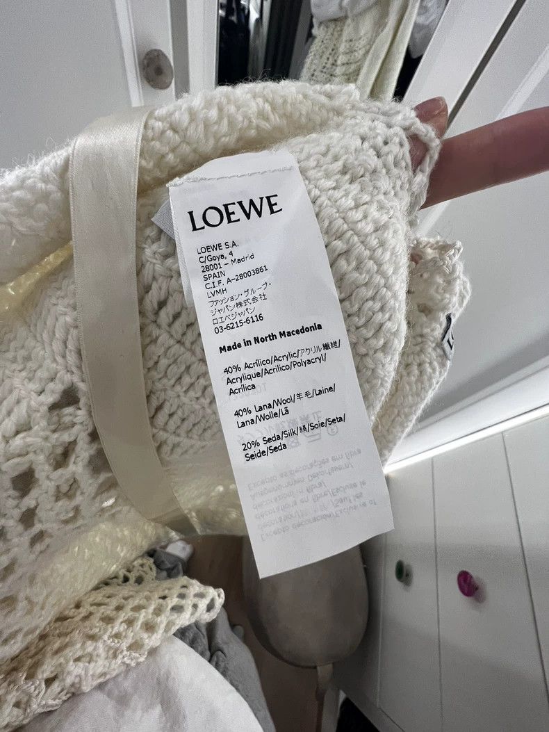 Loewe LOEWE Cute white cloak jacket sweater Size XS / US 0-2 / IT 36-38 - 6 Thumbnail