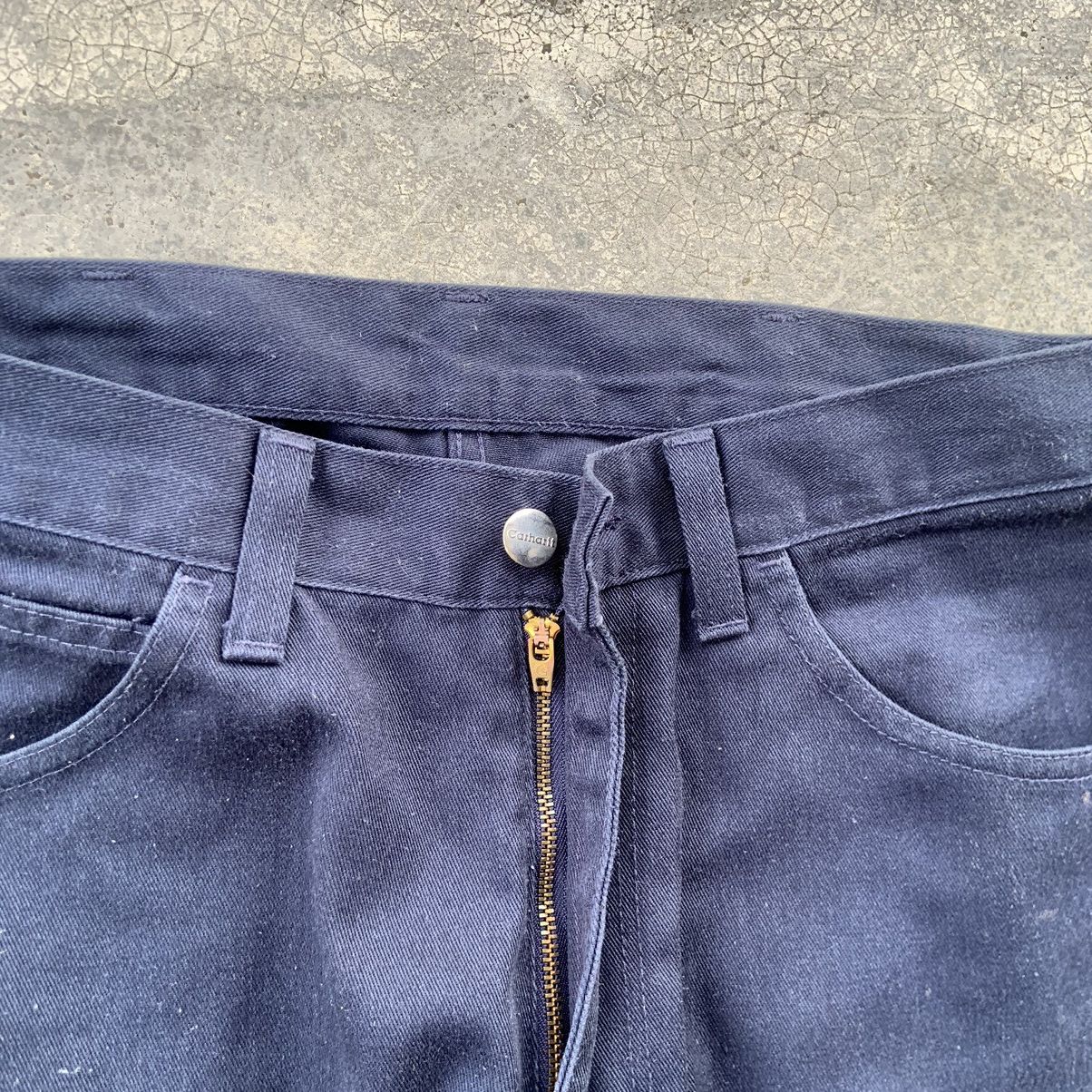 Carhartt W32” Carhartt Carpenter Pants Navy Blue Size US 32 / EU 48 - 4 Thumbnail