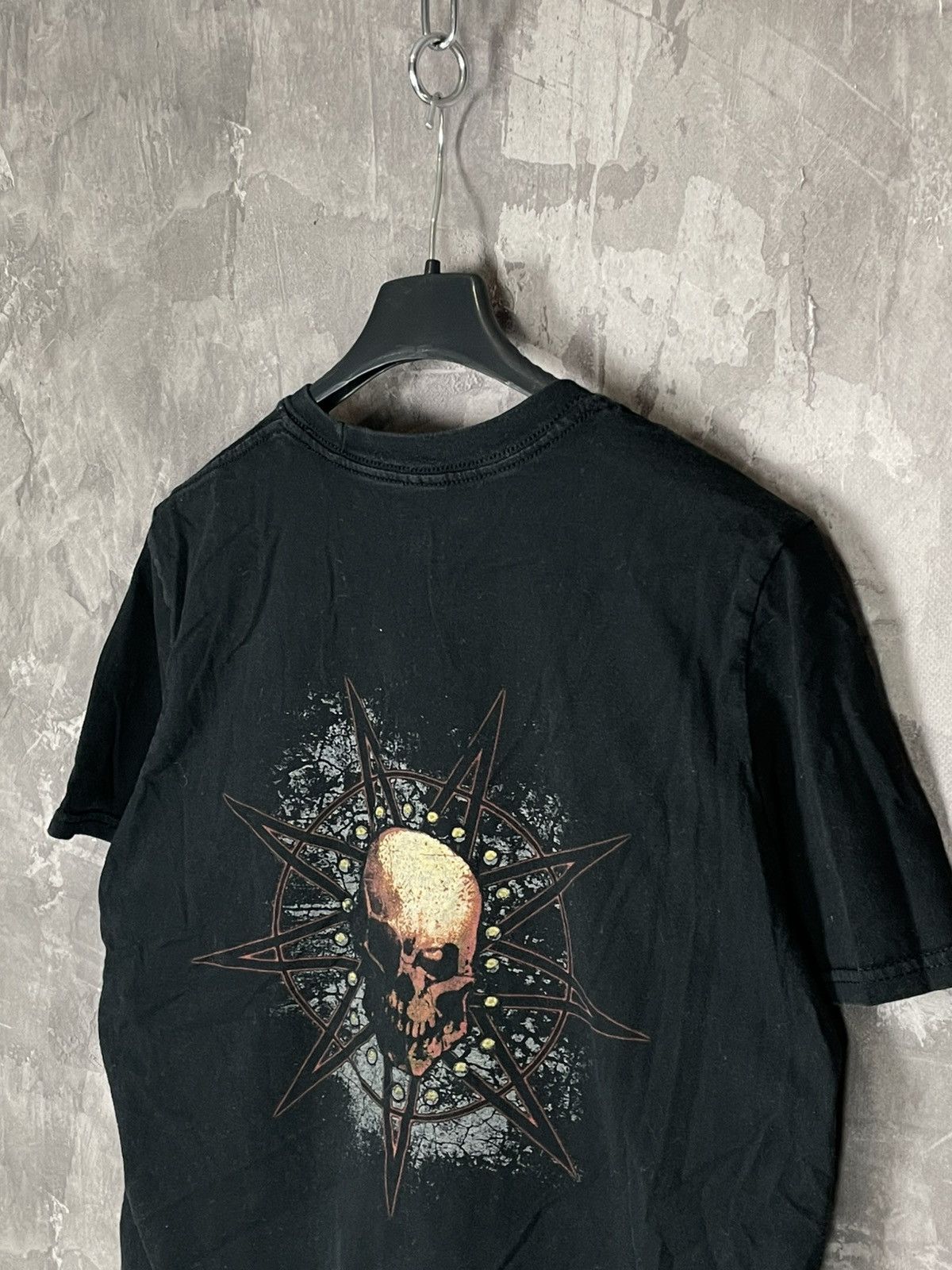 Band Tees × Slipknot × Vintage Slipknot band vintage distressed Punk logo t-shirt 00s Size US M / EU 48-50 / 2 - 8 Thumbnail