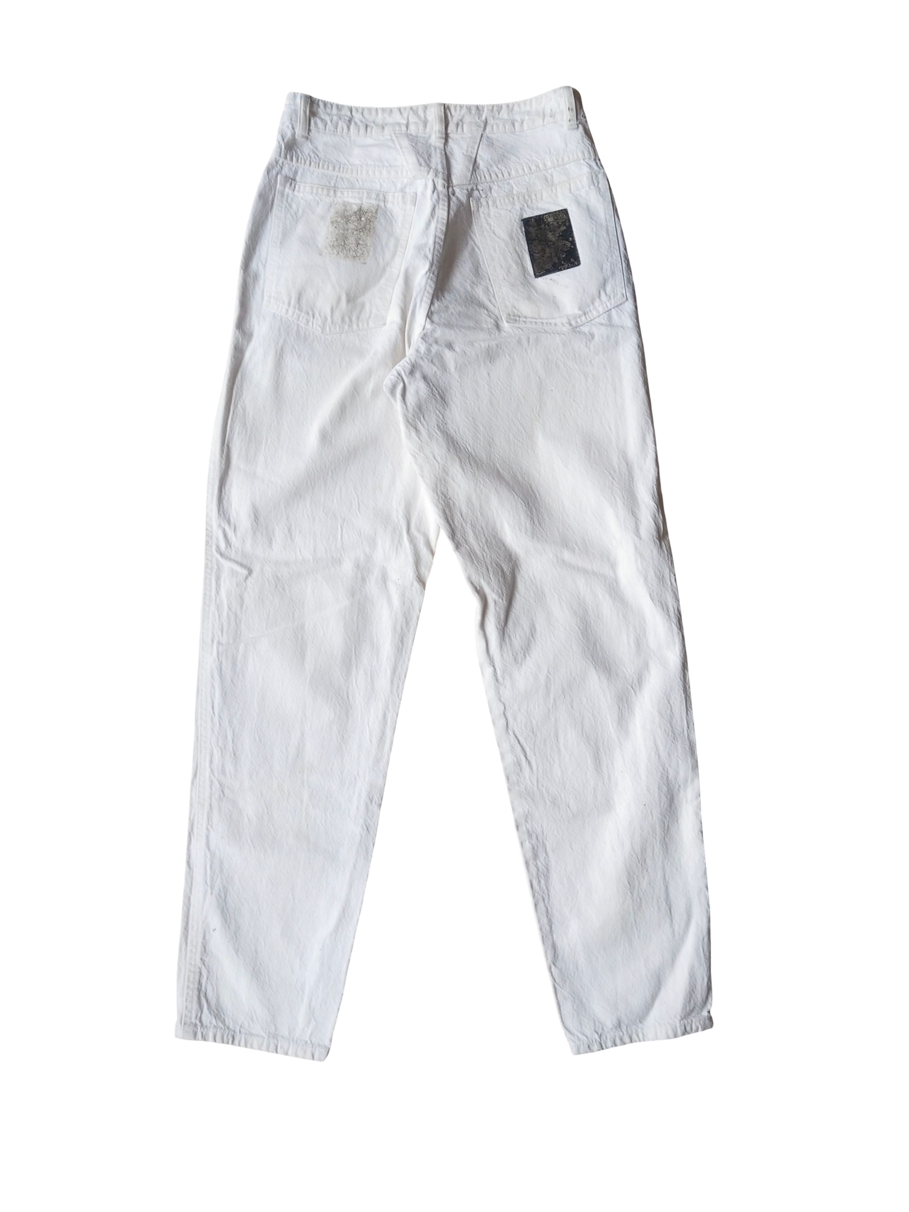 Edwin Vintage 90s Edwin White Tapered Denim Pants Size US 28 / EU 44 - 6 Thumbnail