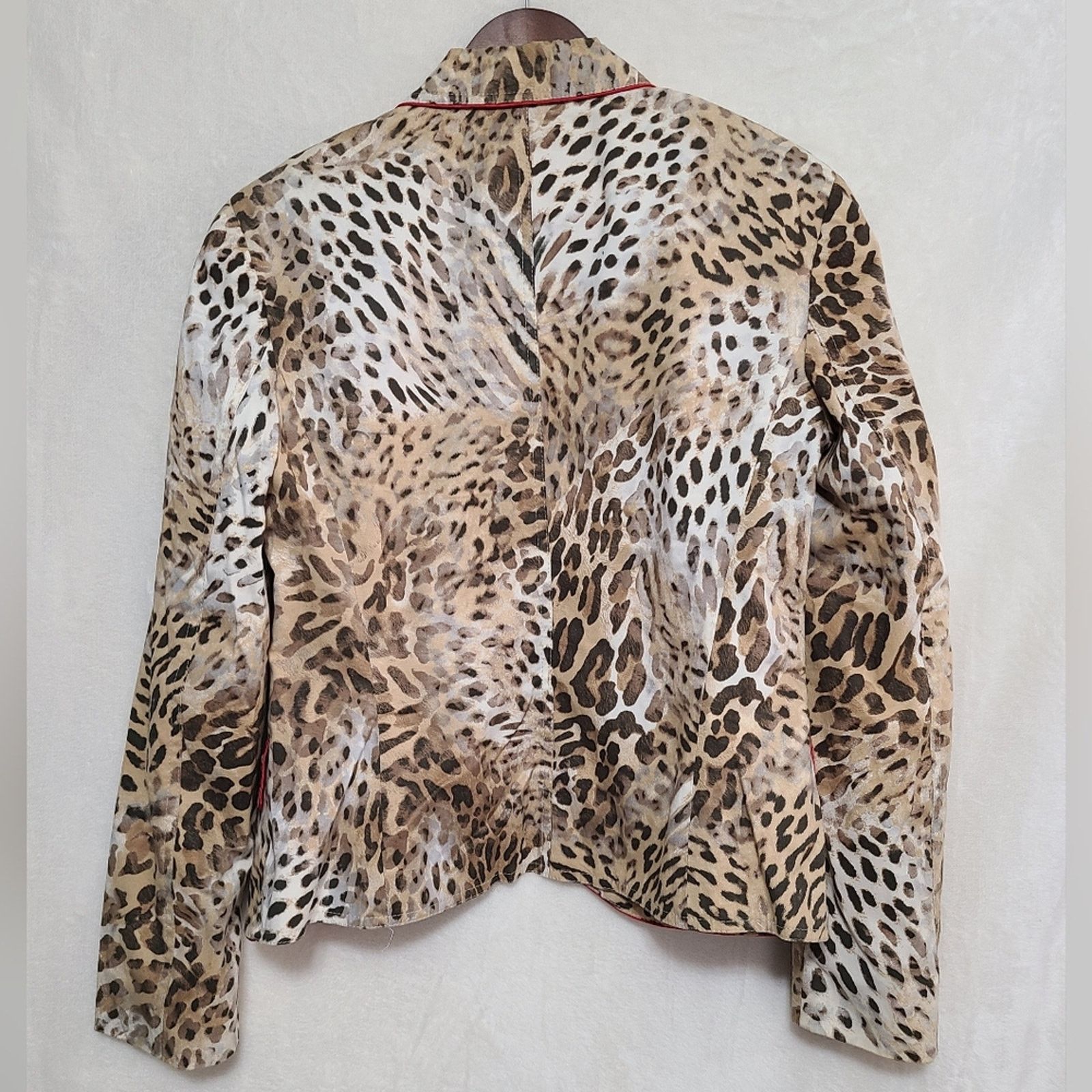 Escada Sport Animal Print Blazer Size 38