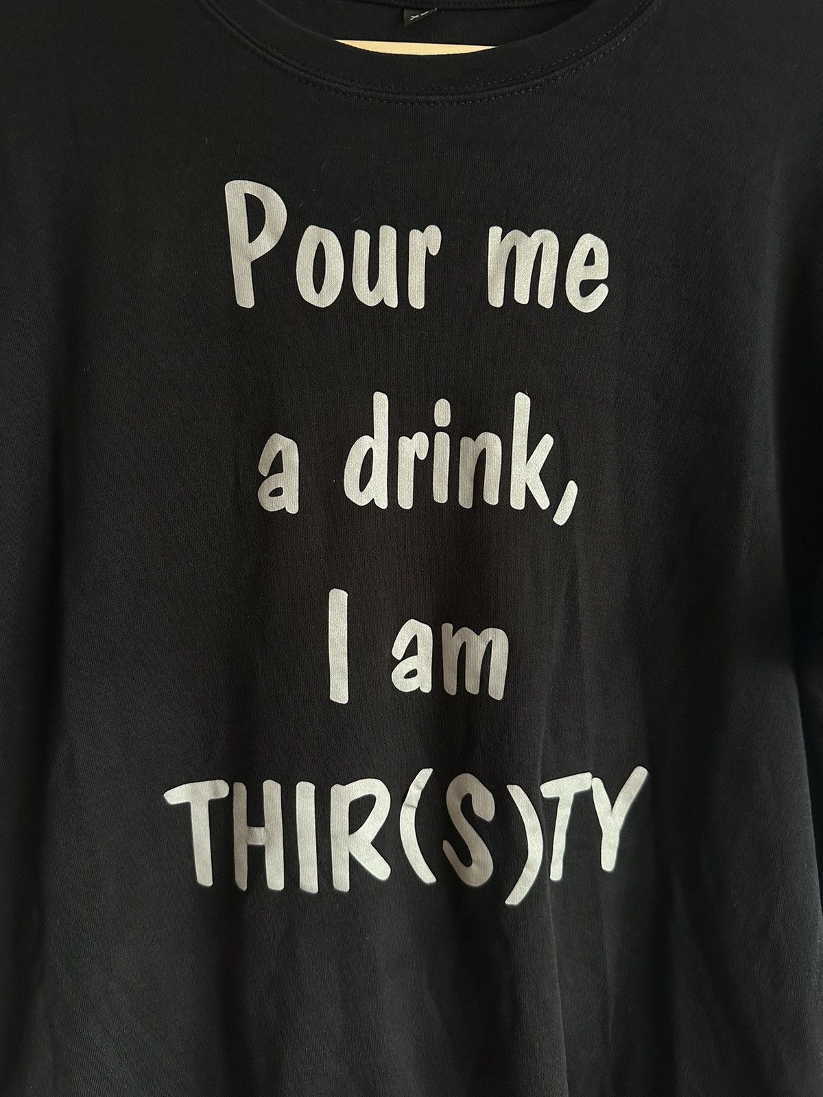 Other Pour me a drink Tee Reflective inscription swag streetwear Size US M / EU 48-50 / 2 - 2 Thumbnail