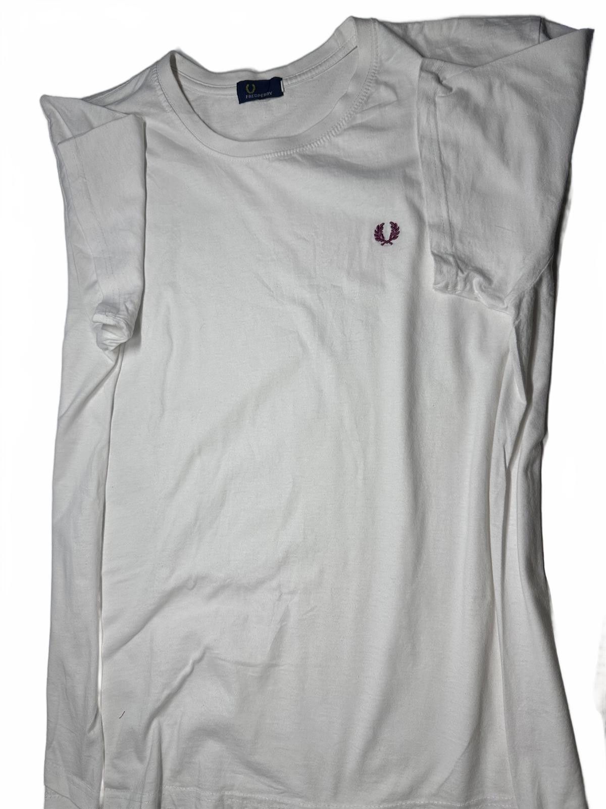 Fred Perry Fred Perry Classic Logo T-Shirt - White Size US XL / EU 56 / 4 - 3 Thumbnail
