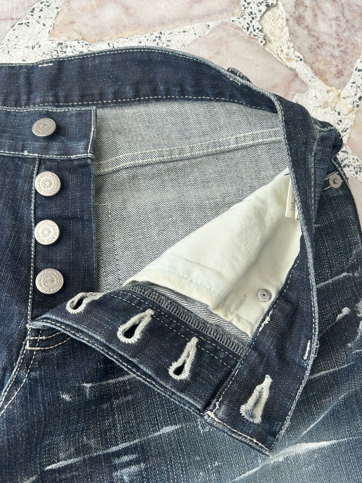 Tornado Mart Tornado Mart Denim Japan Flare Vintage Size US 31 - 6 Thumbnail