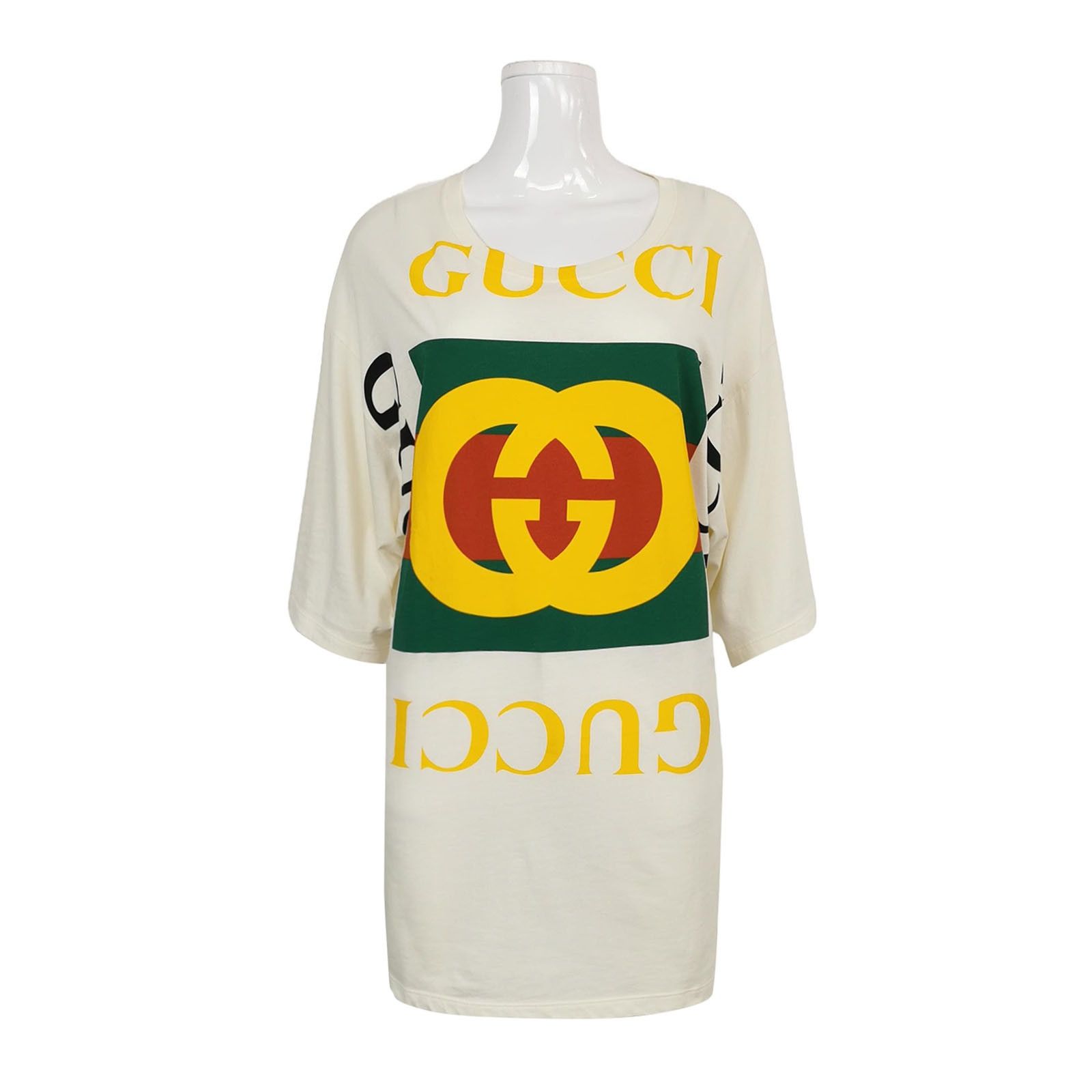 Gucci Gucci Interlocking GG Logo Cotton Crewneck T-Shirt XXS Size XXS / US 00 / IT 34 - 1 Thumbnail