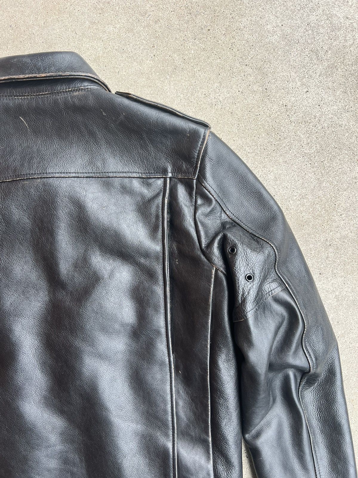 Hedi Slimane × Saint Laurent Paris Saint Laurent Paris Leather Jacket by Hedi Slimane Size US S / EU 44-46 / 1 - 8 Thumbnail