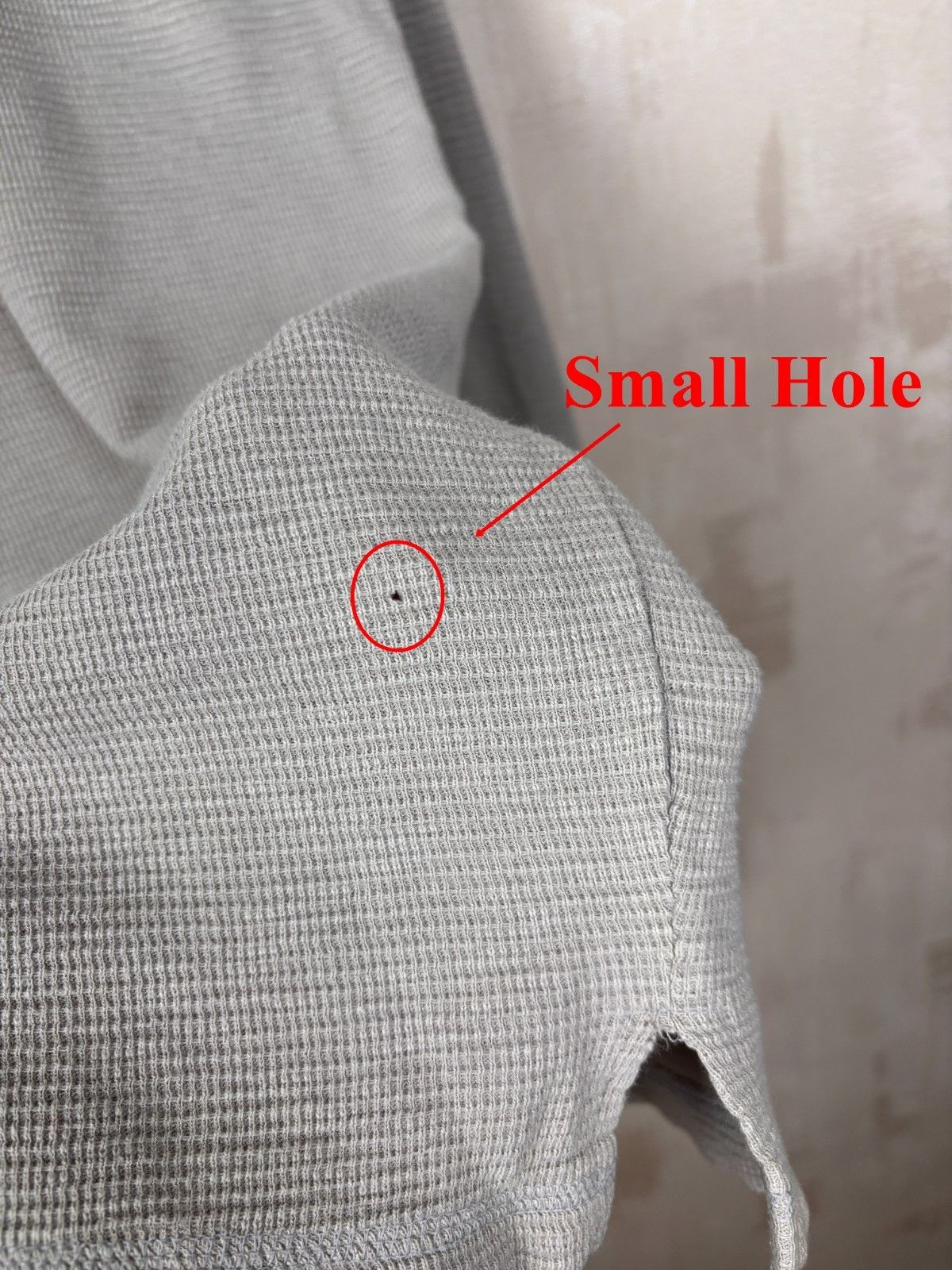 Allsaints AllSaints Clash Long Sleeve Polo Waffle Textured Size L Size US L / EU 52-54 / 3 - 17 Thumbnail