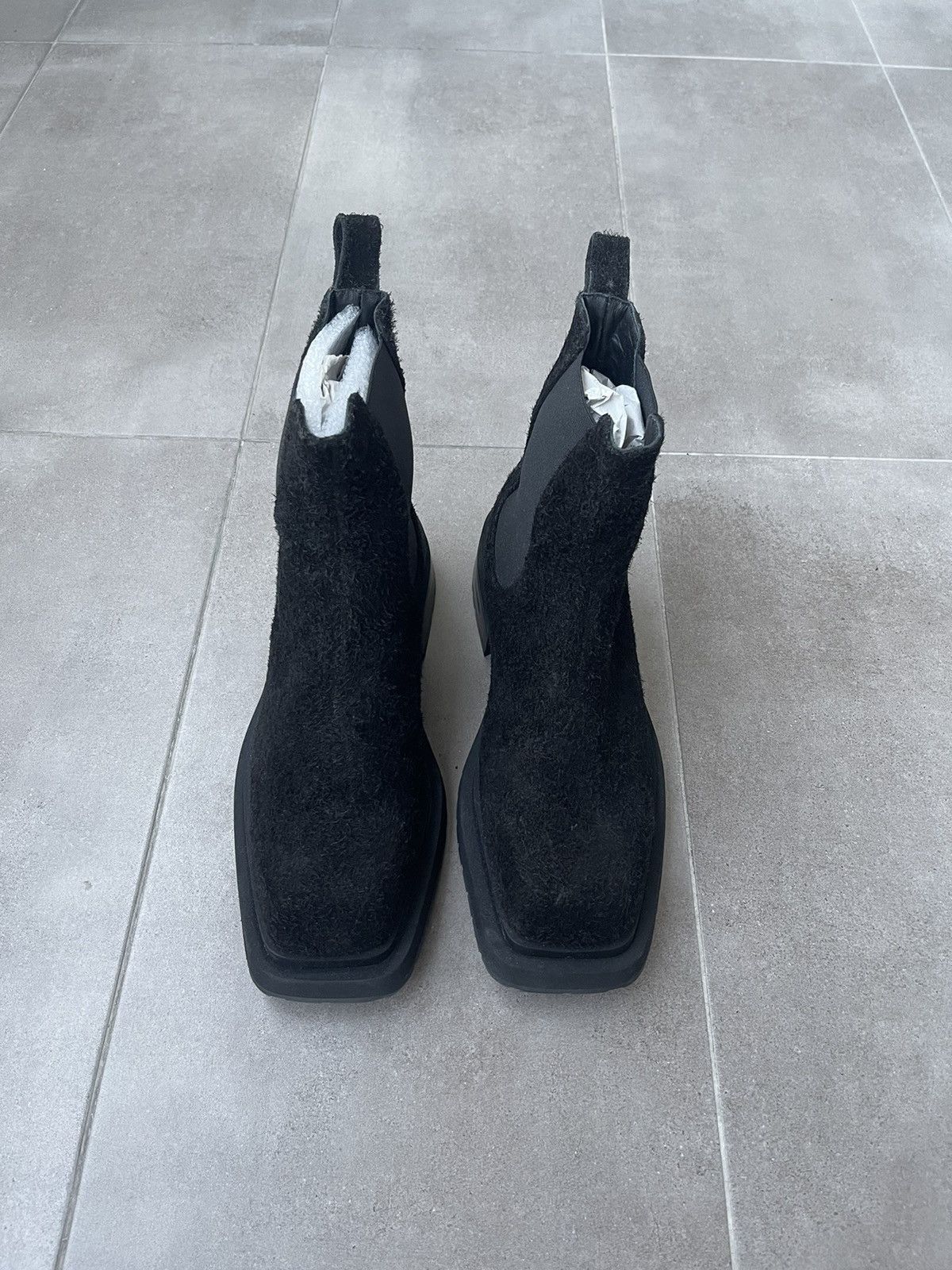 Eckhaus Latta !DS! FW23 Eckhaus Latta Mike Black Suede Boots Size US 10 / EU 43 - 10 Thumbnail