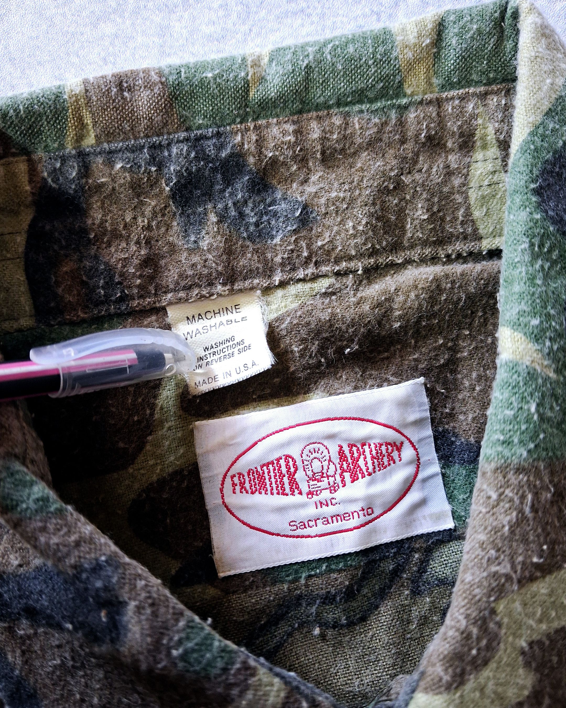 Other FRONTIER ARCHERY SHOOTING CAMO SHIRT MADE IN USA Size US XL / EU 56 / 4 - 7 Thumbnail