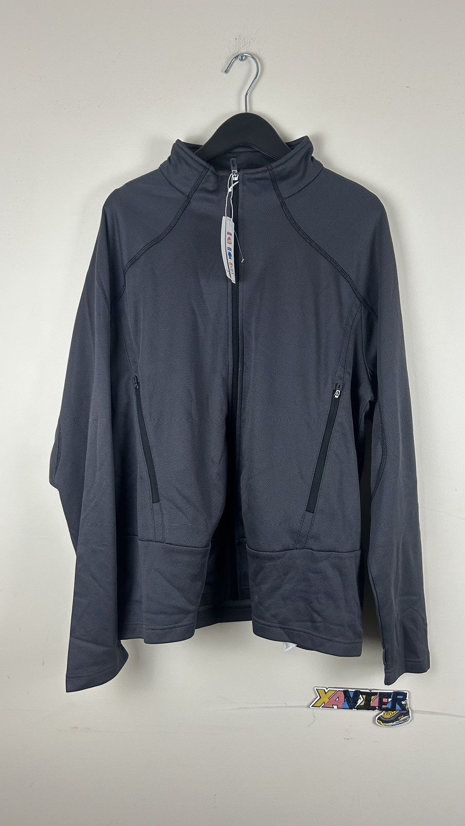 Vintage Soft Shell Jacket X-Large Man Charcoal Size US XL / EU 56 / 4 - 1 Thumbnail