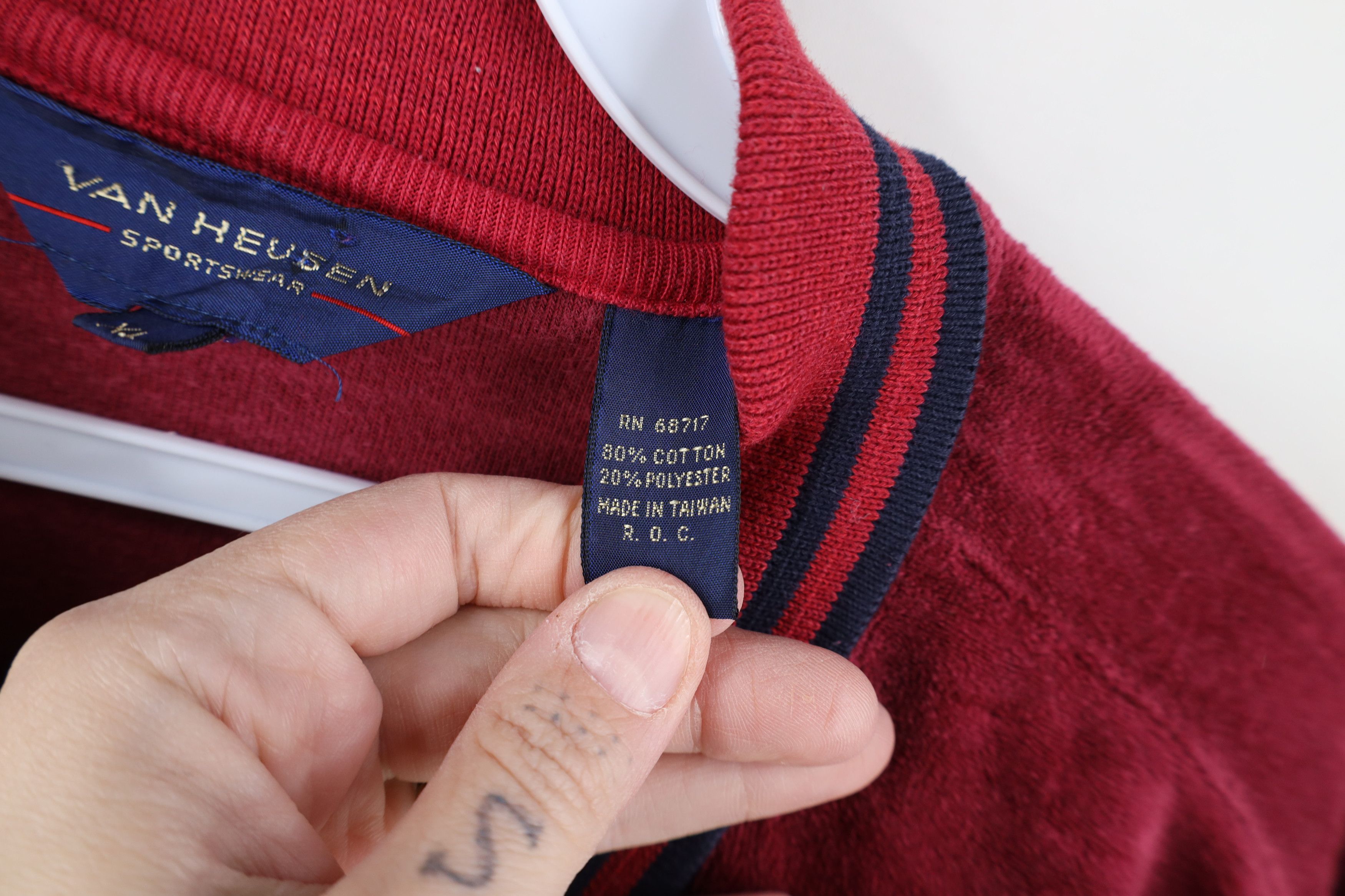 Vintage Vintage 70s Streetwear Collared Pullover Long Sleeve Polo Size US XL / EU 56 / 4 - 8 Thumbnail