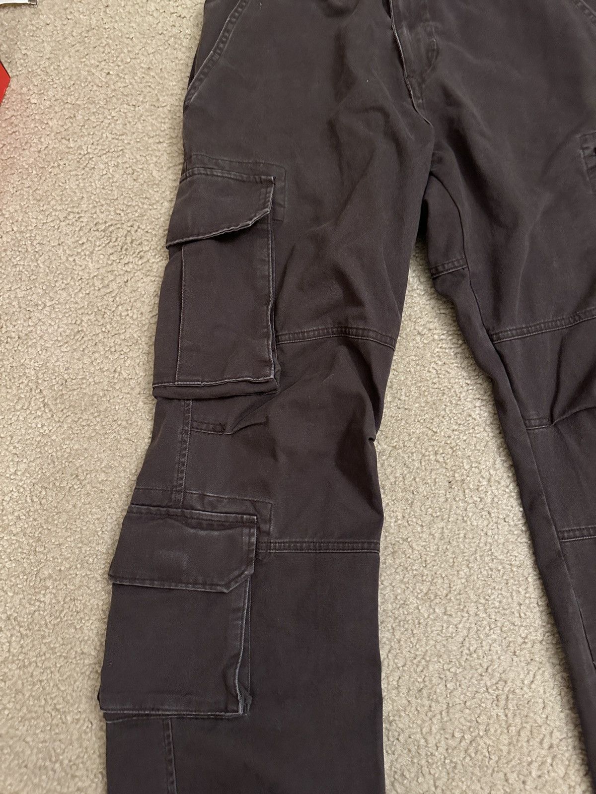 Mintcrew Wide leg utility cargo pants trousers brown size 30 Size US 30 / EU 46 - 8 Thumbnail
