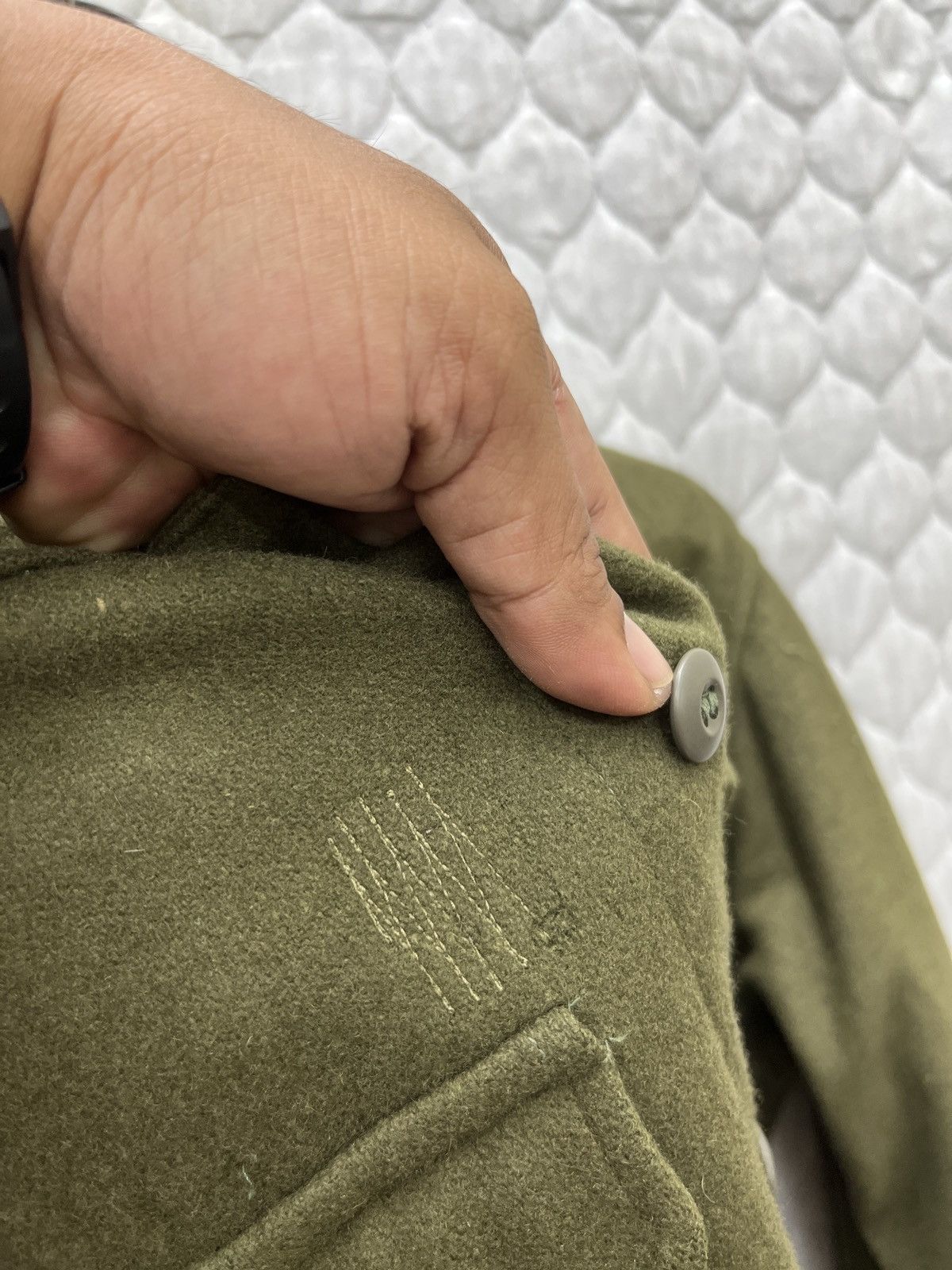 🔥🔥🔥STEALS VTG US ARMY SHIRTS MAN FIELD WOOL/NYLON