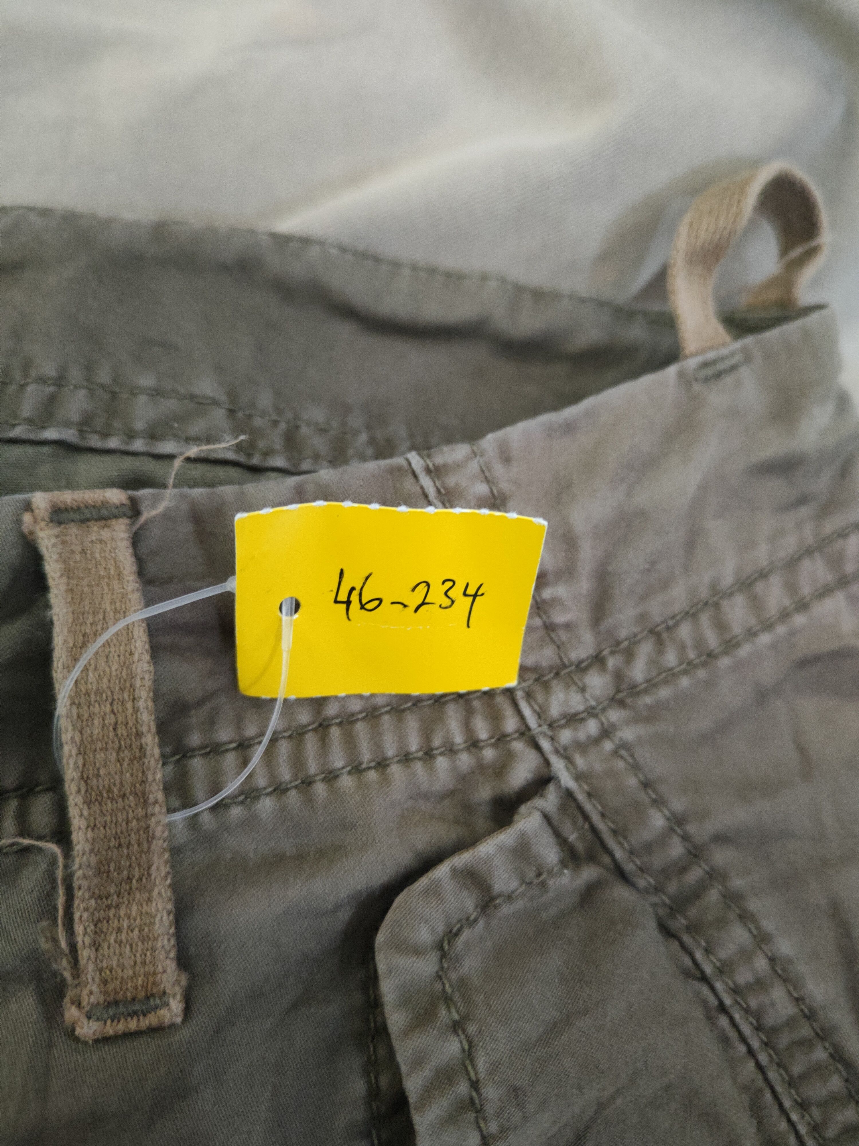 Japanese Brand DL Back Number Olive Multipocket Cargo Pants #46-234T Size US 32 / EU 48 - 16 Thumbnail