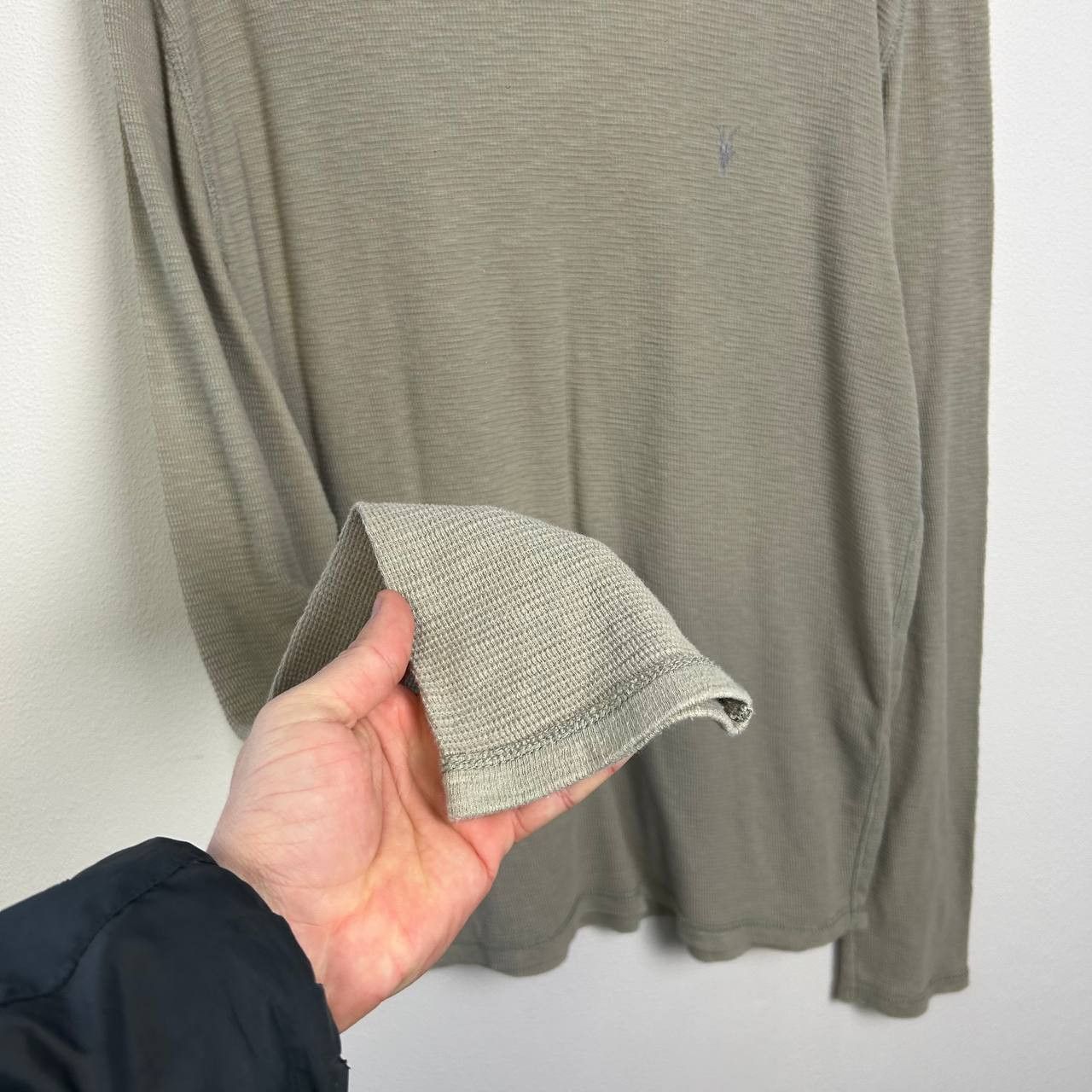 Allsaints Designer Allsaints Small logo basic streetwear longsleeve Size US M / EU 48-50 / 2 - 6 Thumbnail