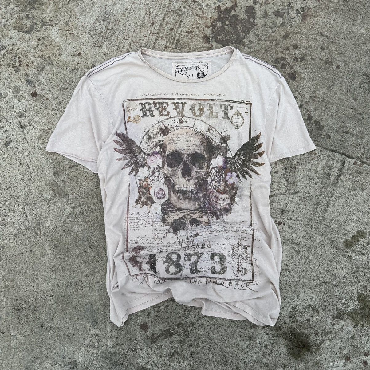 Band Tees × Japanese Brand × Vintage Vintage Japanese Style Band Tee Skeleton T-shirts Big Logo Size US XL / EU 56 / 4 - 1 Thumbnail