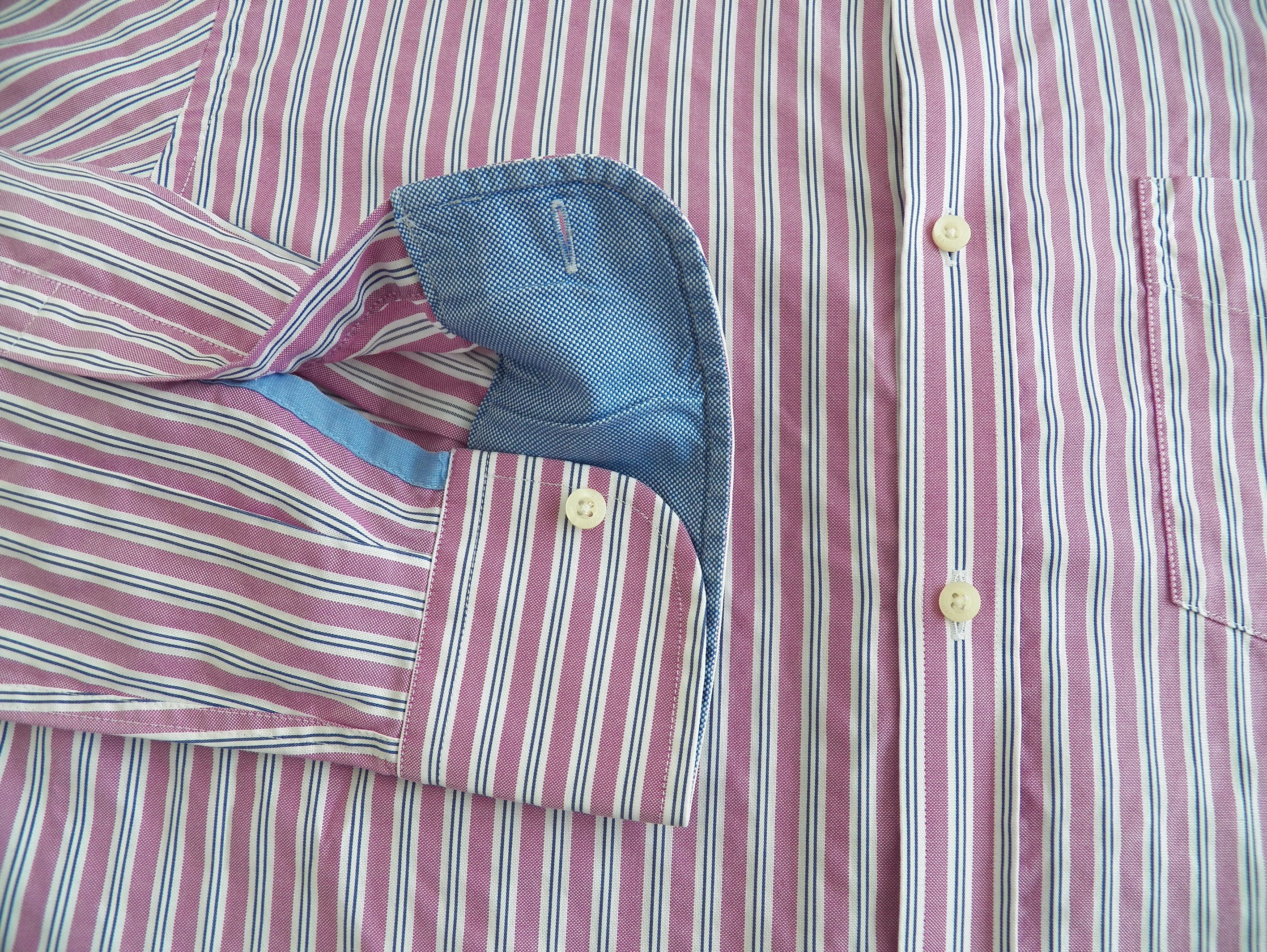 Hackett Hackett Mens Shirt Size M stripe albini italian cotton Size US M / EU 48-50 / 2 - 3 Thumbnail
