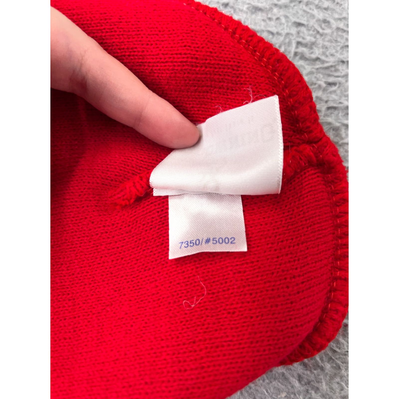 Vintage Browning Beanie Hat Adult One Size Red Knit Embroidered Buckmark Hunting Size ONE SIZE - 7 Thumbnail