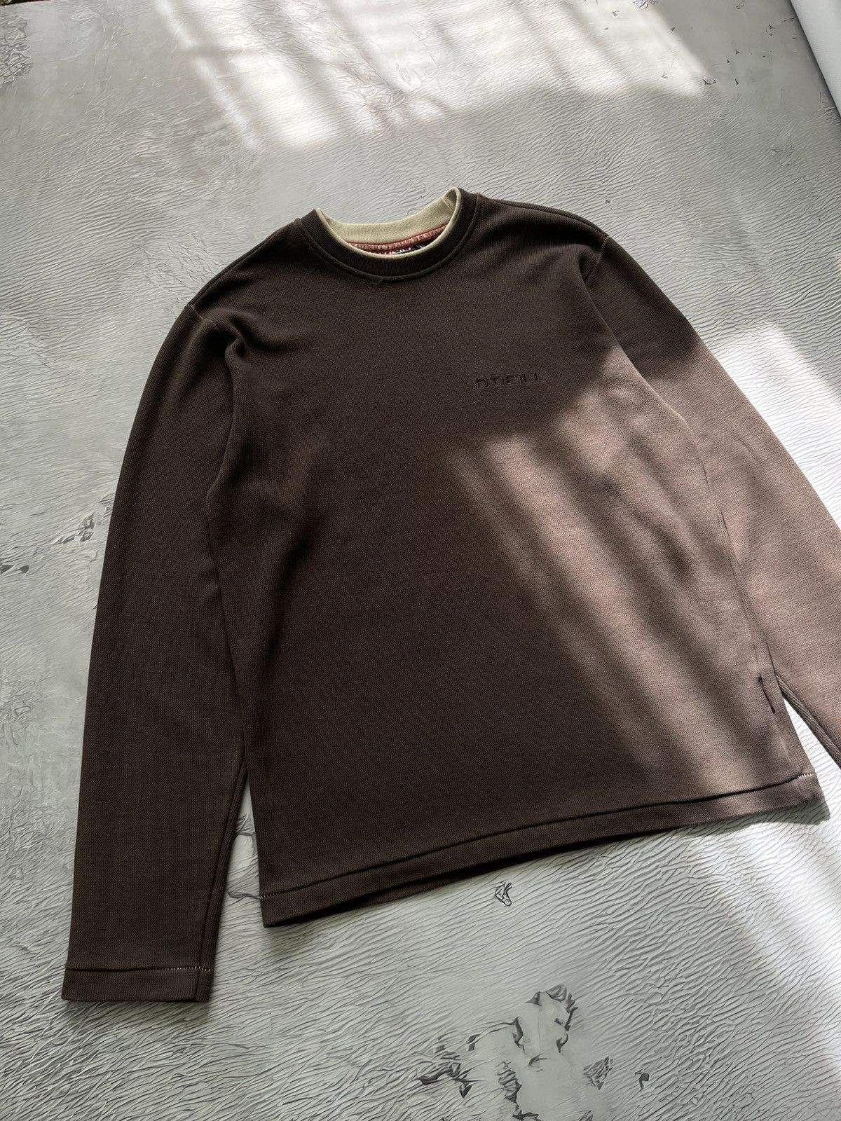 O'Neill Oneill Vintage Sweater Brown Streetwear Size US L / EU 52-54 / 3 - 1 Thumbnail