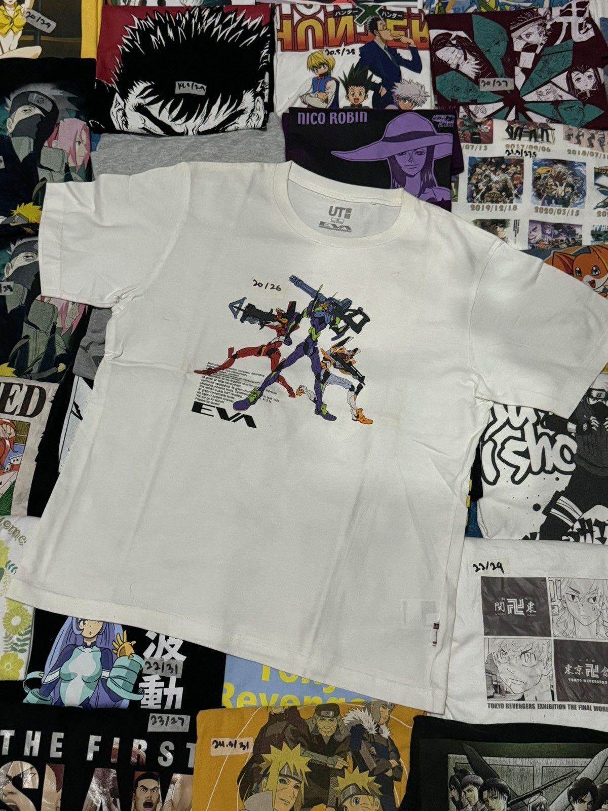 Anime × Japanese Brand × Vintage Anime evangelion 3 robot 00/01/02 Size US M / EU 48-50 / 2 - 1 Thumbnail