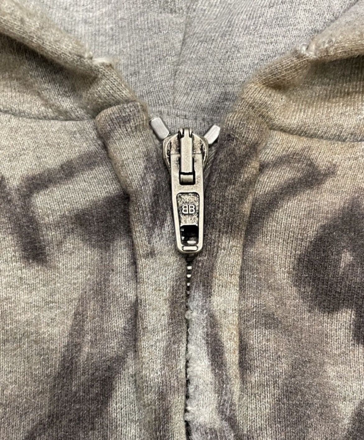 Balenciaga SS23 Balenciaga Skater Graffiti Distressed Zip Up Hoodie Size US M / EU 48-50 / 2 - 8 Thumbnail