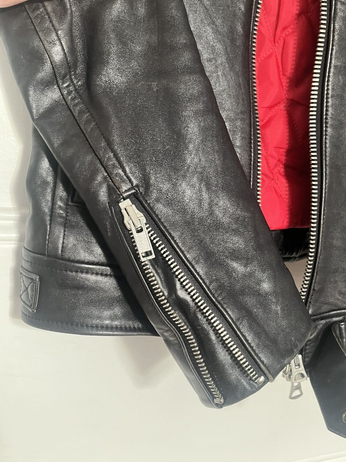 BUFFALO BOBS Buffalo Bobs arm zip leather jacket Size US M / EU 48-50 / 2 - 5 Thumbnail