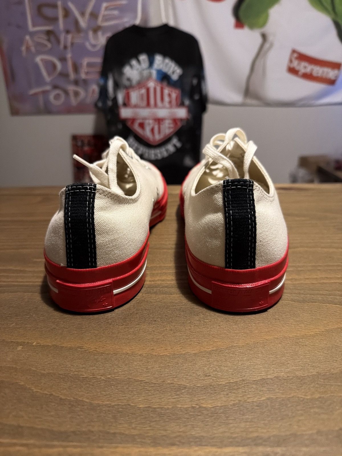 Comme des Garcons PLAY × Converse CDG x Converse Size US 12 / EU 45 - 5 Thumbnail